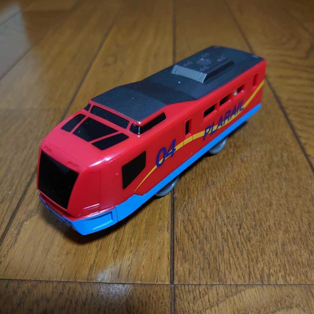 【中古品】 タカラトミー プラレール プラレール博限定 赤色 04 後尾車 ②_画像1