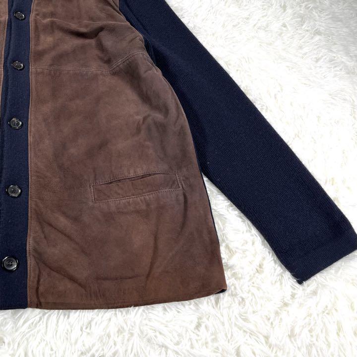 している LORO PIANA - Loro Piana スエード切替 カシミヤ ニット