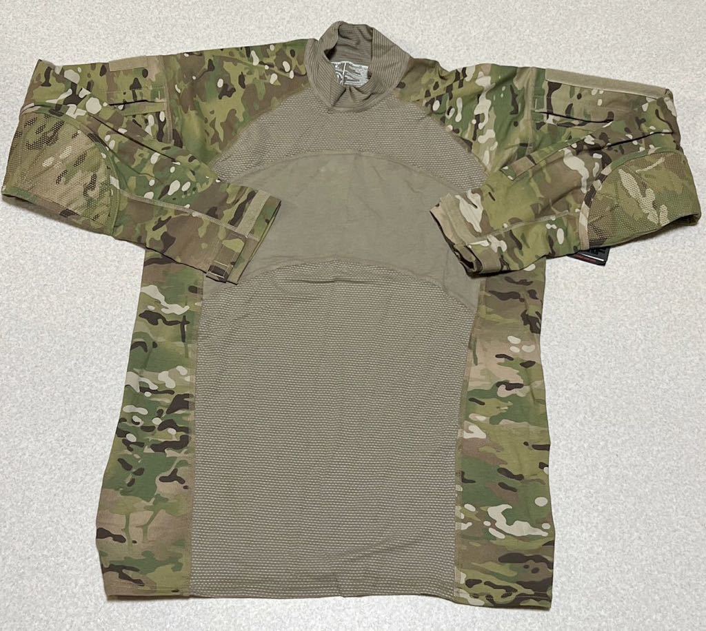 OKINAWA 米軍実物 マルチカム COMBAT SHIRT コンバットシャツ　LARGE MULTICAM 米軍放出品　ミリタリー