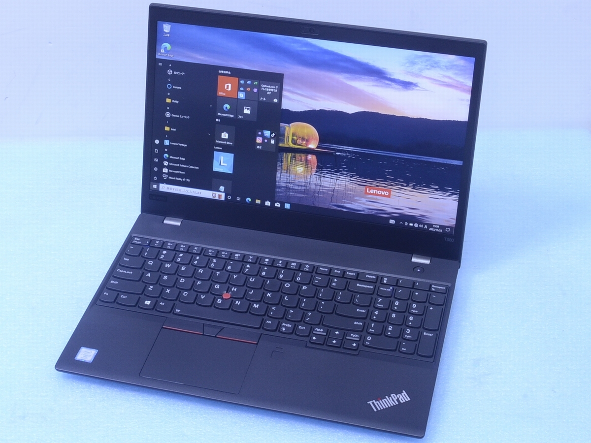 きれいThinkPad T580 8世代Core i7 SSD512GB FHD Win10/Win11 英字