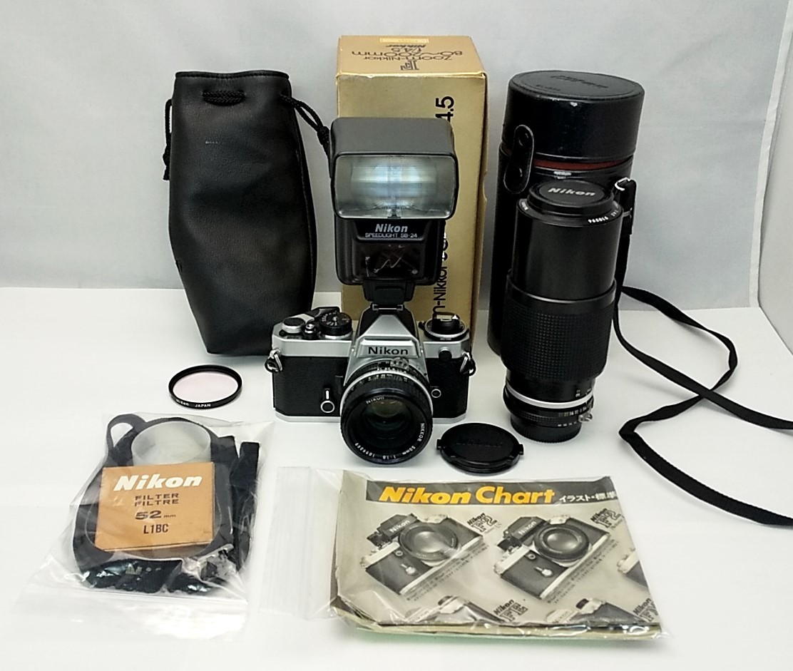 nikonニコンs レンズ フード 露出計 ケース他-