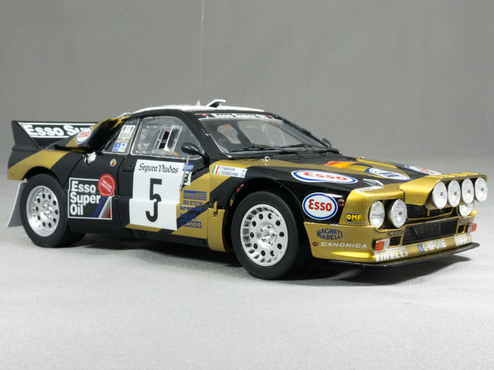 ☆ ハセガワ 1/24 ランチア 037ラリー グリフォーネ 1985 ERC ☆ ハセガワ 1/24 ランチア 037ラリー グリフォーネ 1985 ERC