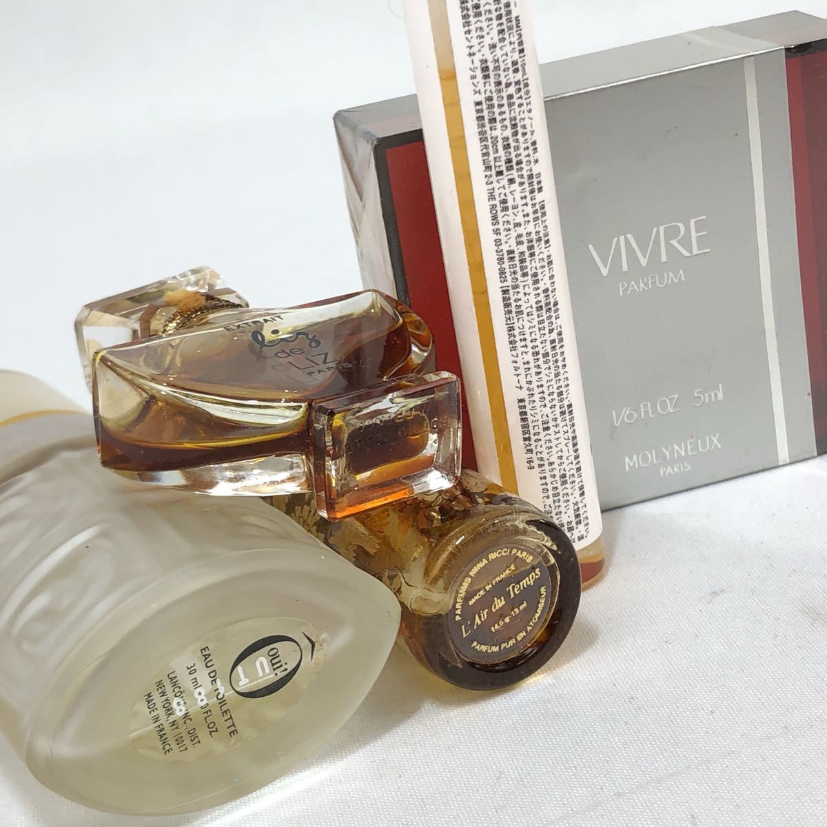 103 ◆ 1円～ 【ブランド香水11点セット】BVLGARI / GIVENCHY / ALAIN DELON / Nina Ricci / MOLYNEUX / EDT PARFUM / SP_画像10