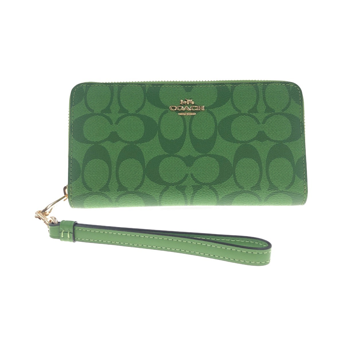 全ての COACHコーチ長財布シグネチャー ロングジップアラウンド