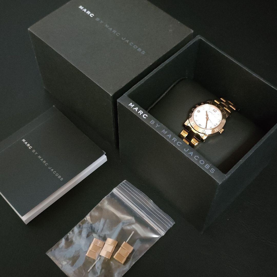 美品】MARC JACOBS マークジェイコブス レディース時計 ゴールド