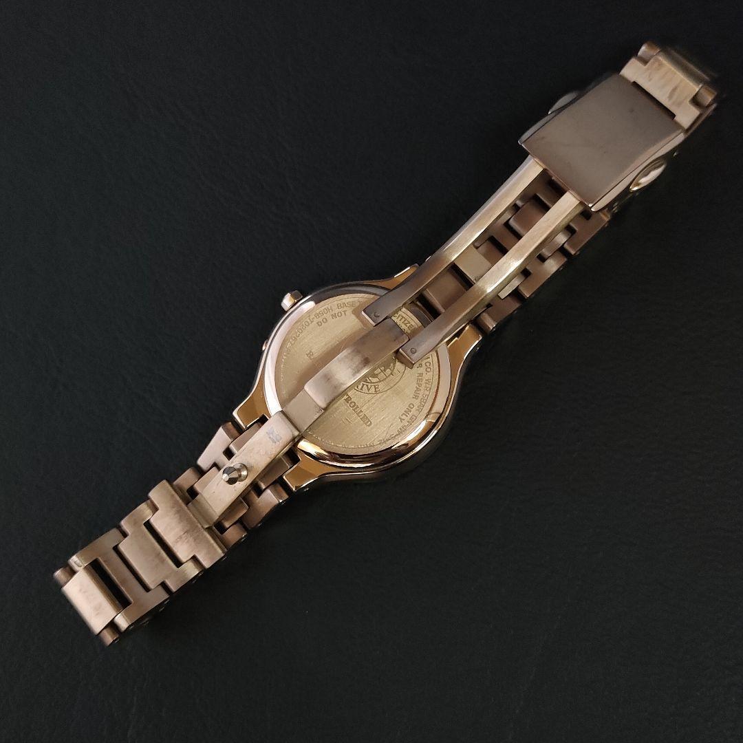  прекрасный товар [ работа товар ]CITIZEN Citizen XC H058 женский часы солнечный 