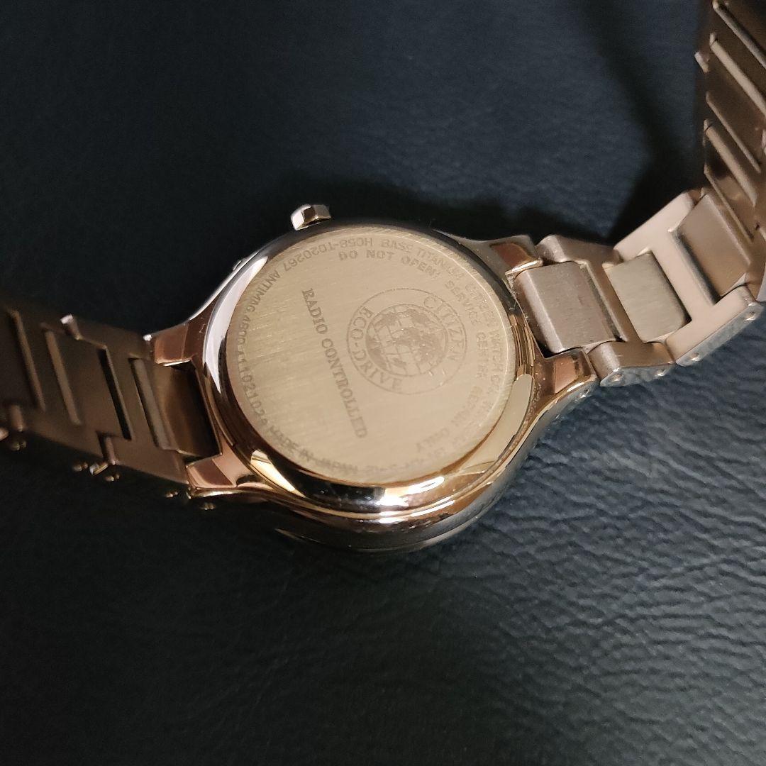  прекрасный товар [ работа товар ]CITIZEN Citizen XC H058 женский часы солнечный 