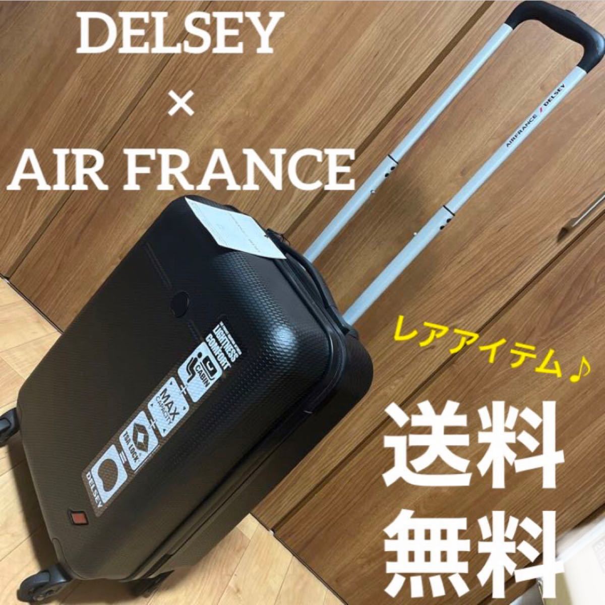 品揃え豊富で 希少品 DELSEY キャリーケース キャリーバッグ AIRFRANCE × コレクション