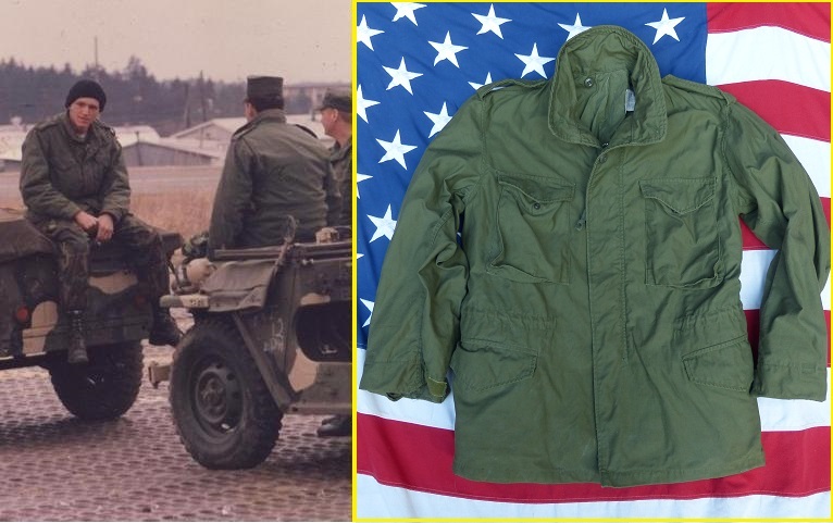 米軍実物 ナム戦 1977” Ｍ６５ フィールドジャケット ＯＤ　M-R F186x