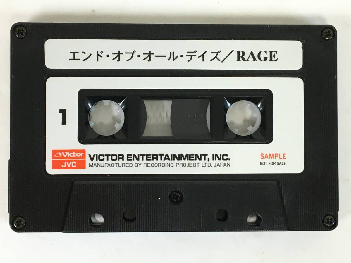 ■□L868 非売品 RAGE レイジ END OF ALL DAYS エンド・オブ・オール・デイズ カセット テープ□■の画像5