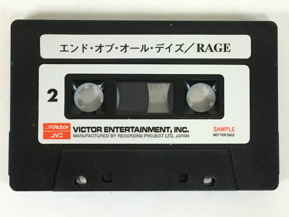 ■□L868 非売品 RAGE レイジ END OF ALL DAYS エンド・オブ・オール・デイズ カセット テープ□■の画像6