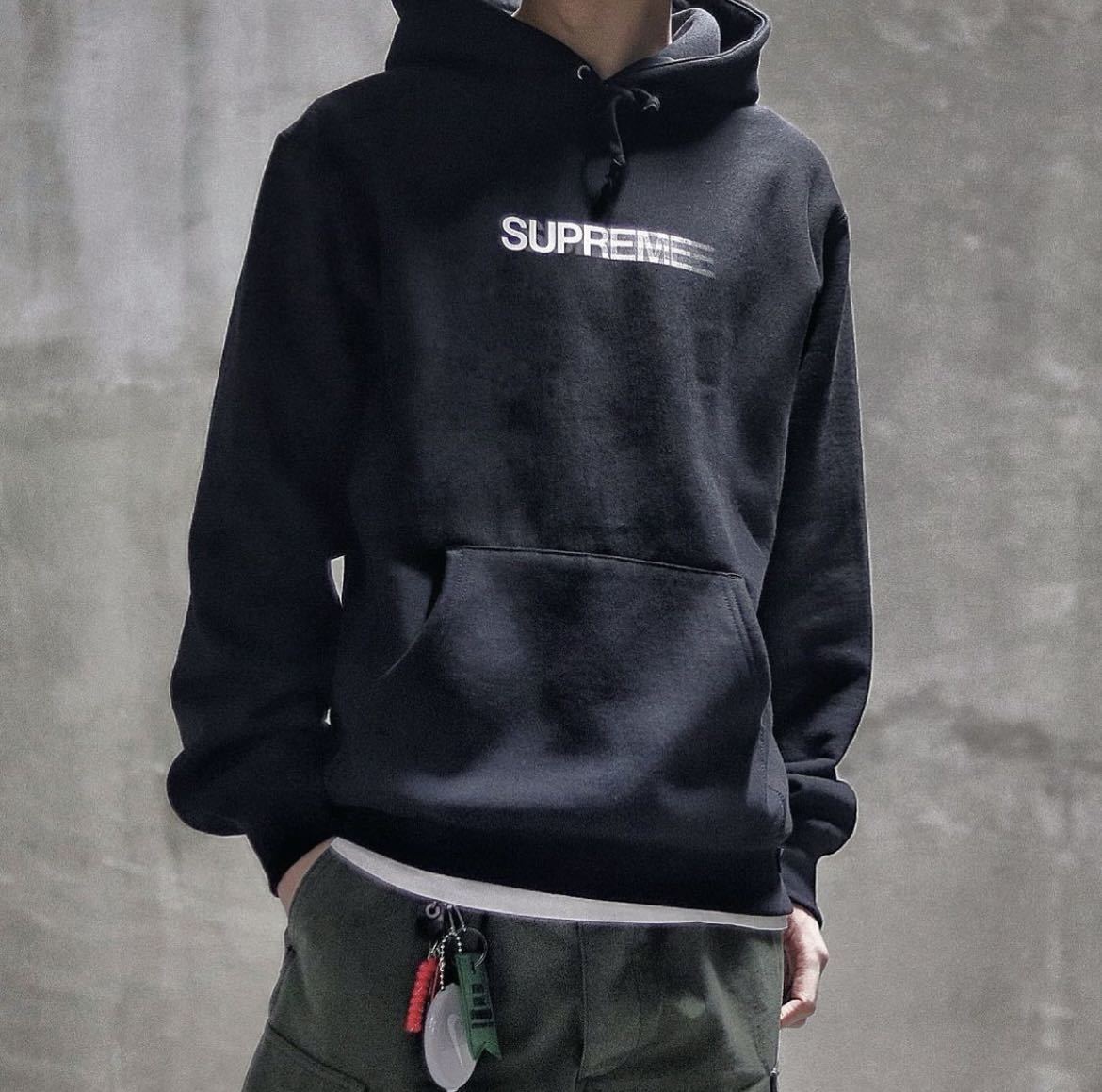 supreme シュプリーム モーションロゴ パーカー | labiela.com