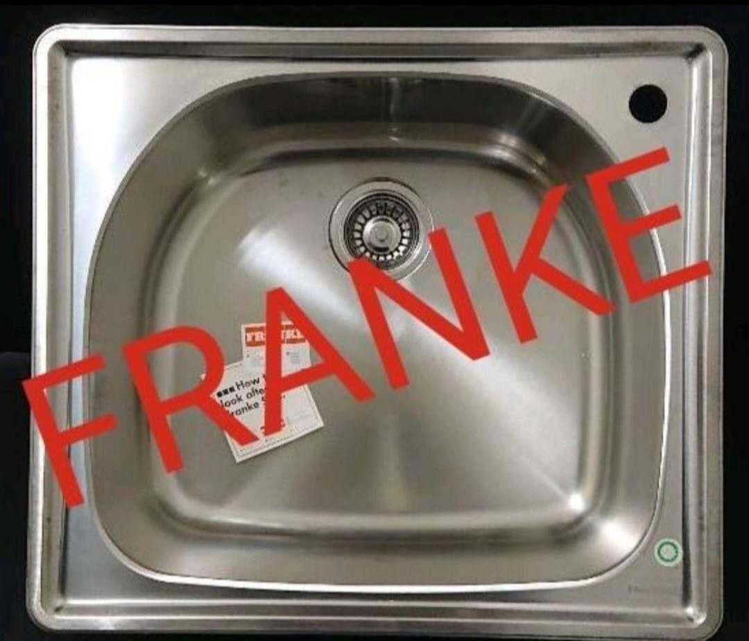 超人気の FRANKE(フランケ)ステンレス製 シンク(635×560×200㎜)②