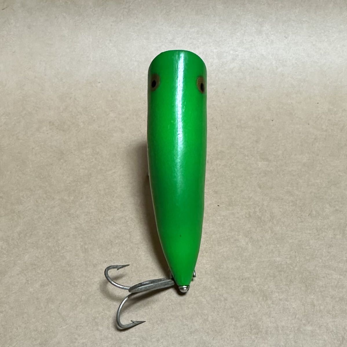 超希少 縦割れ吹き目 old heddon chugger spook オールド ヘドン チャガースプーク / fenwickフェンウィック abuアブ balsa50バルサ50 umco_画像9