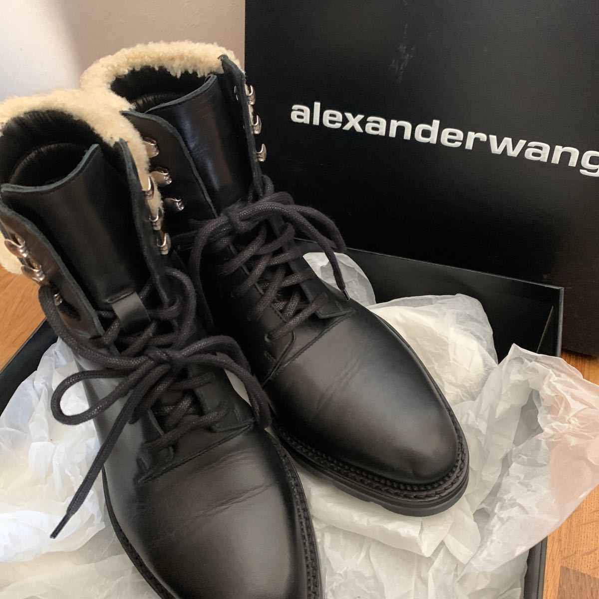 Alexanderwang ブーツ 人気 レア 23.5 espacokinder.com.br