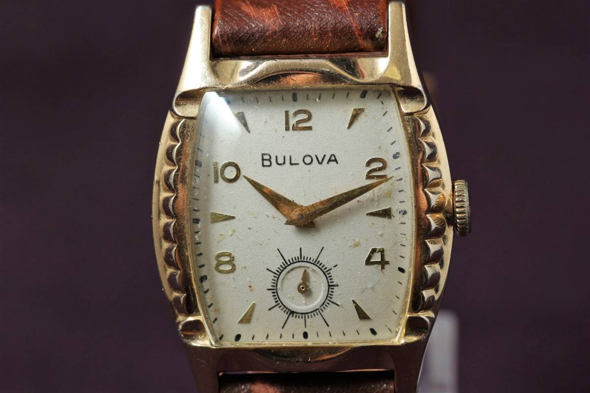 注目のブランド 腕時計 時計 手巻き ☆BULOVA ヴィンテージ アールデコ