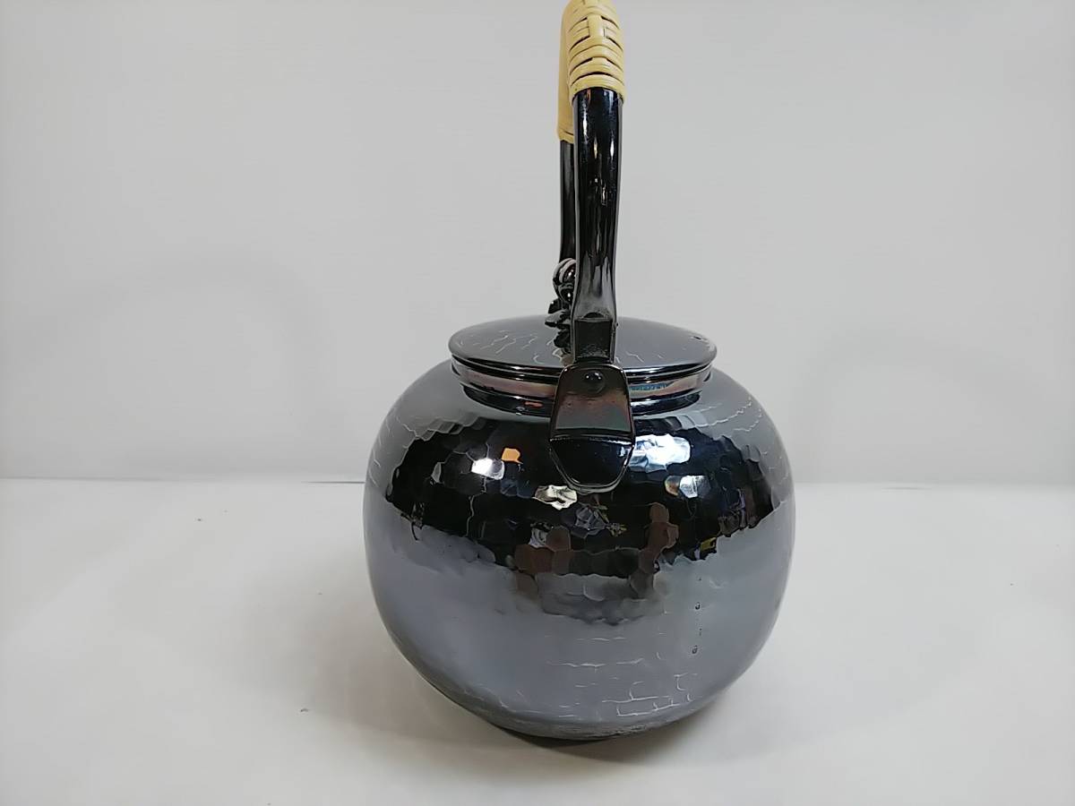 319 未使用 美品 いぶし銀 湯沸 銀瓶 煎茶道具 急須 薬缶 水注 紙箱付