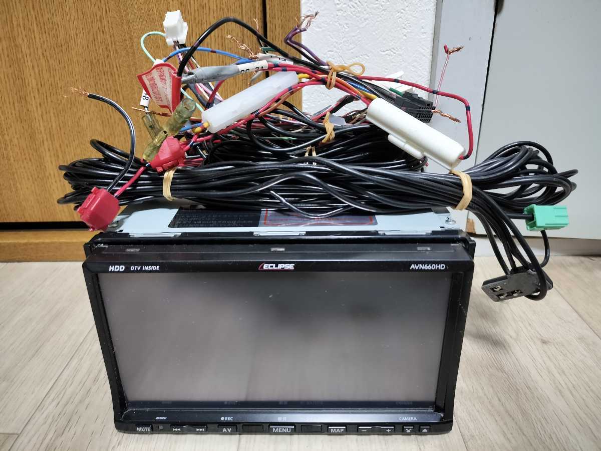 ECLIPSE イクリプス フルセグ地デジHDDナビ AVN660HD(HDDナビ)|売買