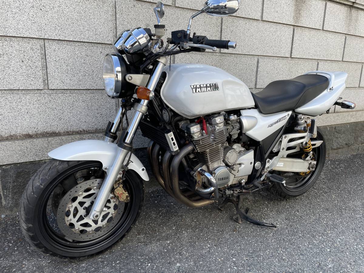 即決で・・・・　XJR1300　書類、鍵付き メンテナンスベース車_画像4