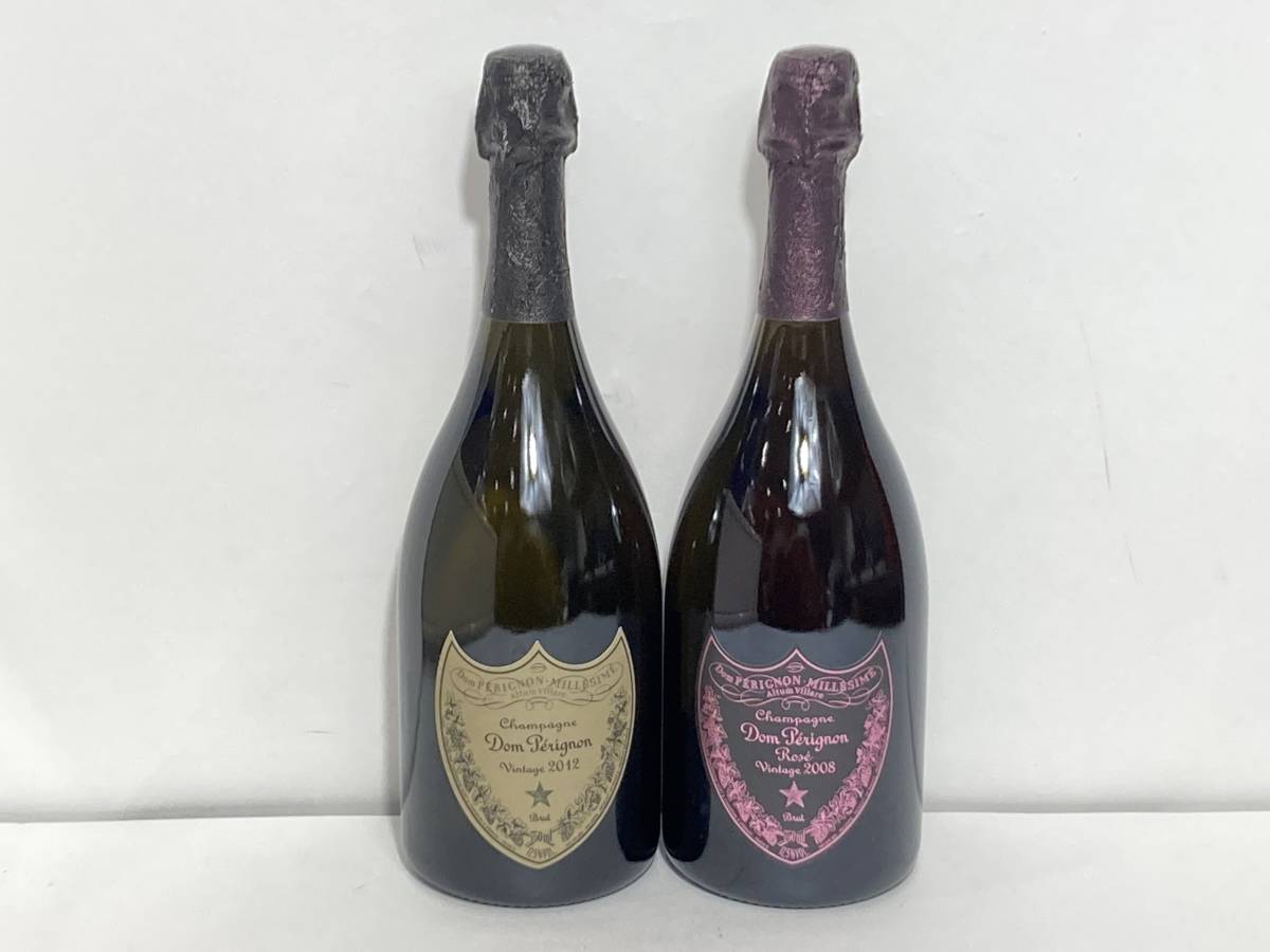 ヤフオク! - 未開栓 送料無料 ドンペリ 2012/ドンペリ ロゼ 20...