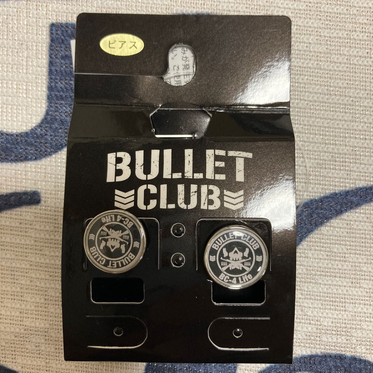 新日本プロレス BULLET CLUB ピアス【バレットクラブ】【新日本プロレス公認】