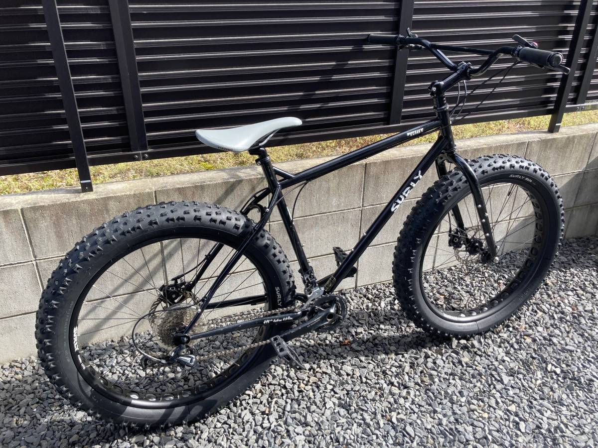 SURLY PUGSLEY Lサイズ サーリー パグスレー パグスレイ 26インチ クロモリ ファットバイク