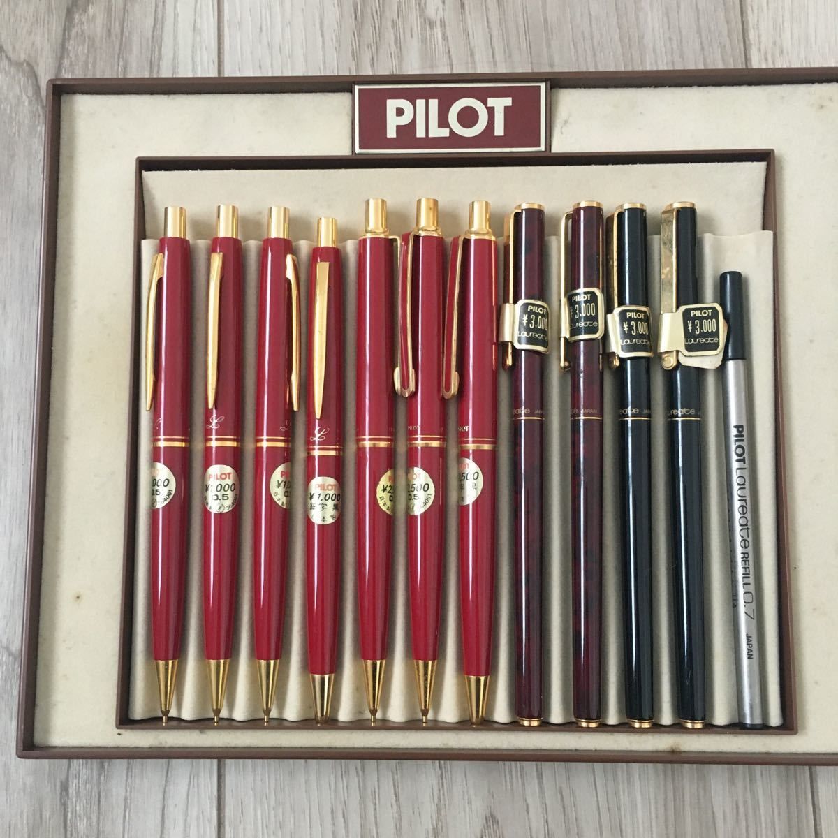 文房具店在庫品 未使用品 パイロット ボールペン シャープペン 15点
