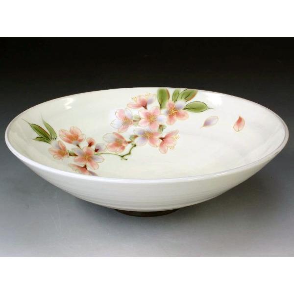 大人気新品 向付 小皿 盛皿 盛鉢 プレート ☆桜・八寸鉢☆T664 土渕