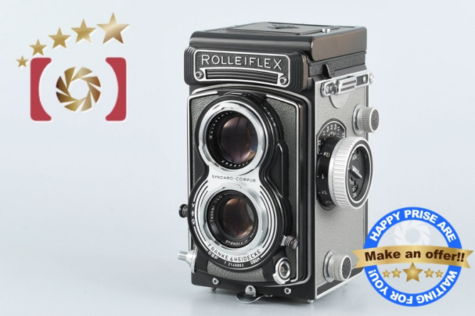 【中古】Rollei ローライ Rolleiflex K8 T1 グレー Tessar 75mm f/3.5 二眼レフカメラ_画像1