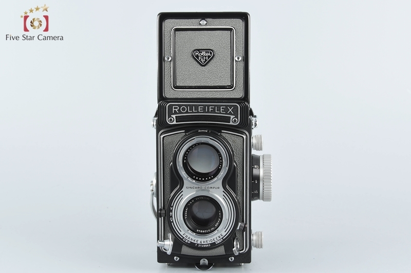 【中古】Rollei ローライ Rolleiflex K8 T1 グレー Tessar 75mm f/3.5 二眼レフカメラ_画像4