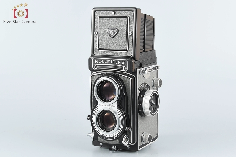 Rollei ローライ Rolleiflex K8 T1 グレー Tessar 75mm f/3.5 二眼レフ