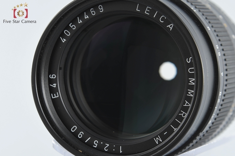 Leica ライカ SUMMARIT-M 90mm f 2.5 E46 11646 ブラック レンズ