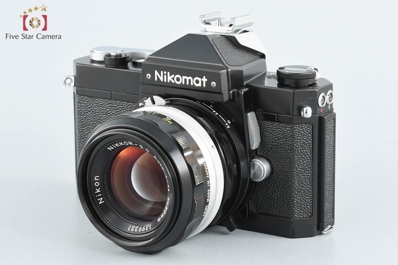 【中古】Nikon ニコン Nikomat FTN ブラック + NIKKOR-S.C Auto 50mm f/1.4_画像2