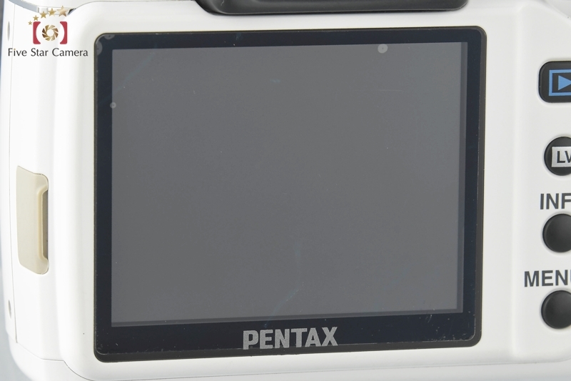 【中古】PENTAX ペンタックス K-x 18-55mm レンズキット ホワイト_画像10