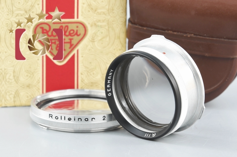 Rollei ローライ Heidosmat-Rolleinar 2 BAY III クローズアップ Rollei ローライ Heidosmat-Rolleinar 2 BAY III クローズアップ