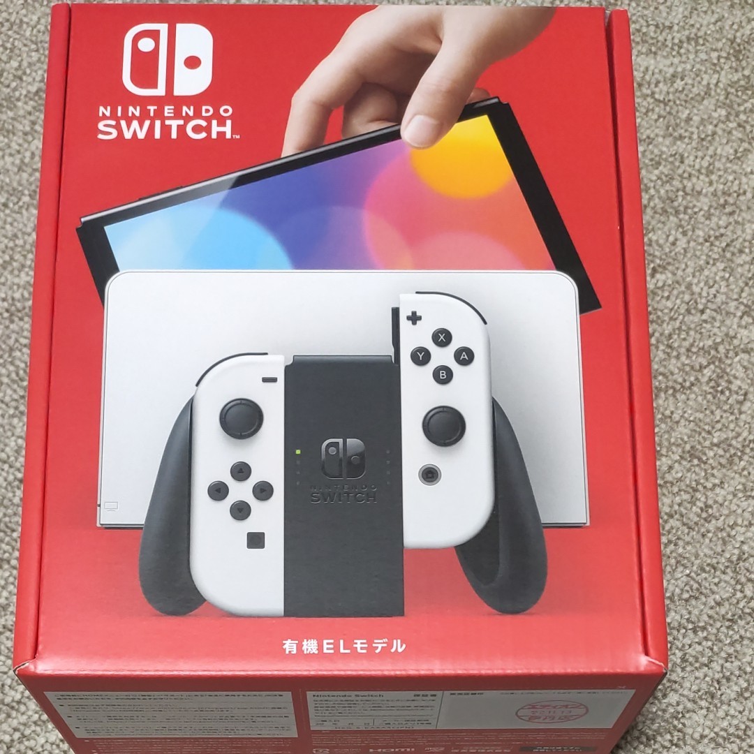 新品未開封】Nintendo Switch 有機ELモデル ホワイト - www