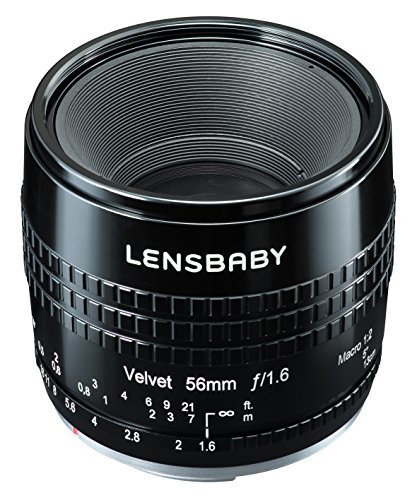 Lensbaby ソフトレンズ Velvet 56 56mm F1.6 キヤノンEFマウント ブラック ( 良品)