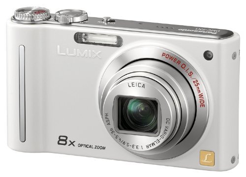パナソニック デジタルカメラ LUMIX (ルミックス) ZX1 ホワイト DMC-ZX1-W(中古 良品)