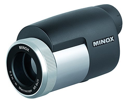 MINOX 単眼鏡 #62206 MS 8X25 8倍25口径マクロスコープ シルバー 200445(新品未使用品)
