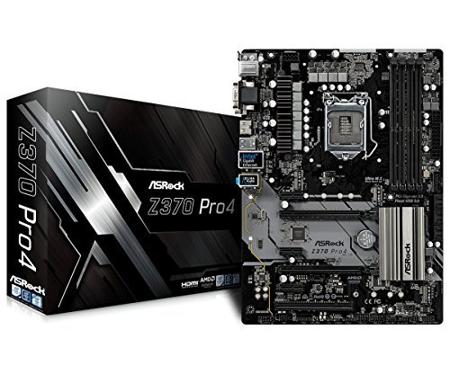 ASRock Intel Z370 チップセット搭載 ATX マザーボード Z370 Pro4(新品未使用品)