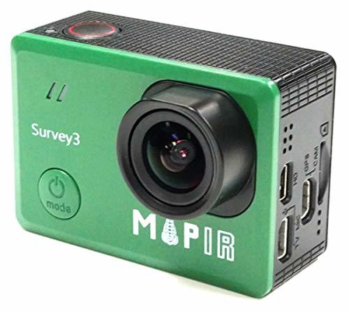 Survey3W カメラ - 赤+緑+赤 (RGN、NDVI) - 3.37mm f/2.8 87d HFOV (歪みな( 良
