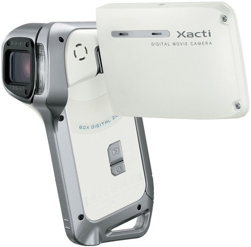 SANYO 防水デジタルムービーカメラ Xacti (ザクティ) DMX-CA8 ホワイト DMX( 良品)