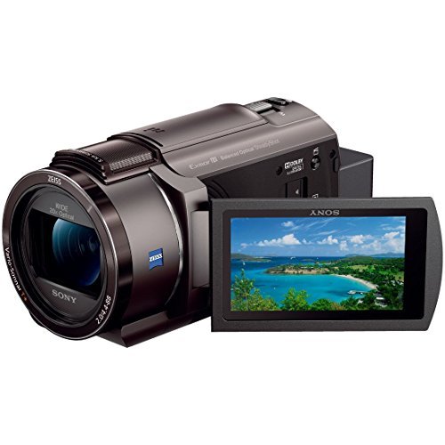 ソニー SONY ビデオカメラ FDR-AX45 4K 64GB 光学20倍 ブロンズブラウン Ha(中古 良品)