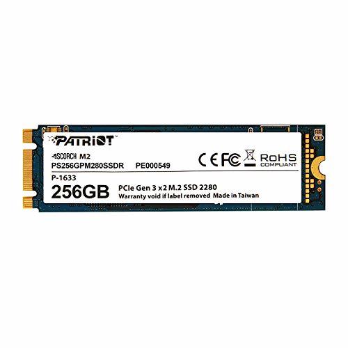 Patriot SSD 256GB SCORCH M.2 2280 PCIe Gen.3 x 2 (NVMe 1.2) パトリオッ