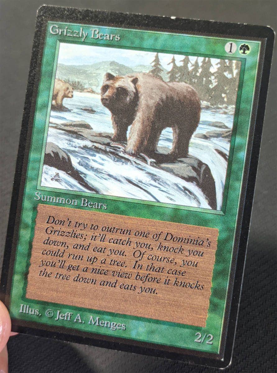 MTG LEB 英語版 灰色熊/Grizzly Bears_画像3