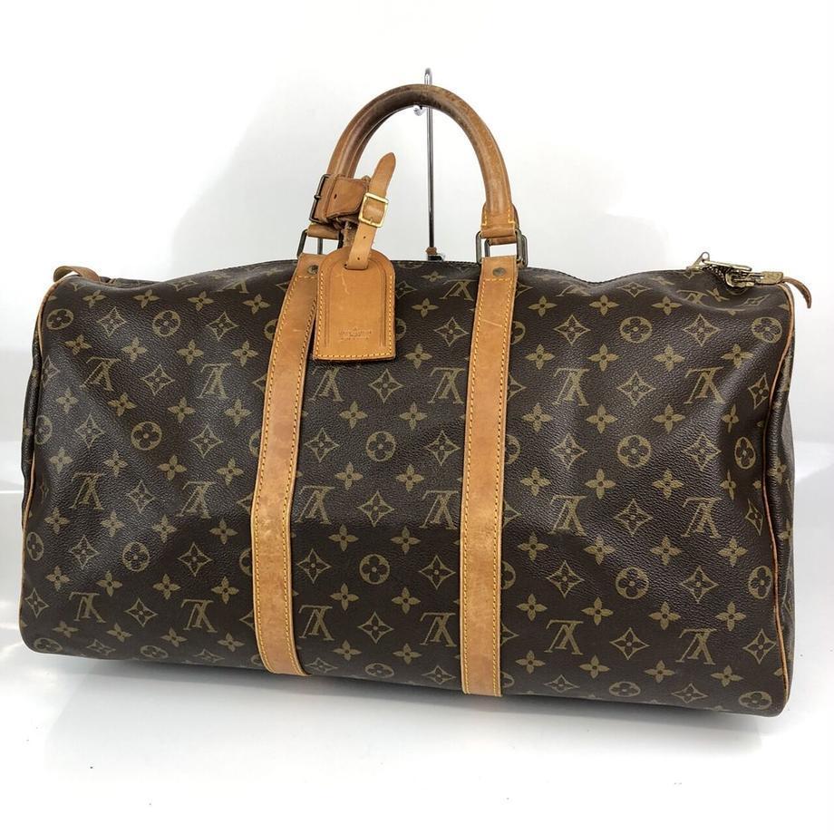保存版】 モノグラム ボストンバッグ キーポル50 ルイヴィトン VUITTON