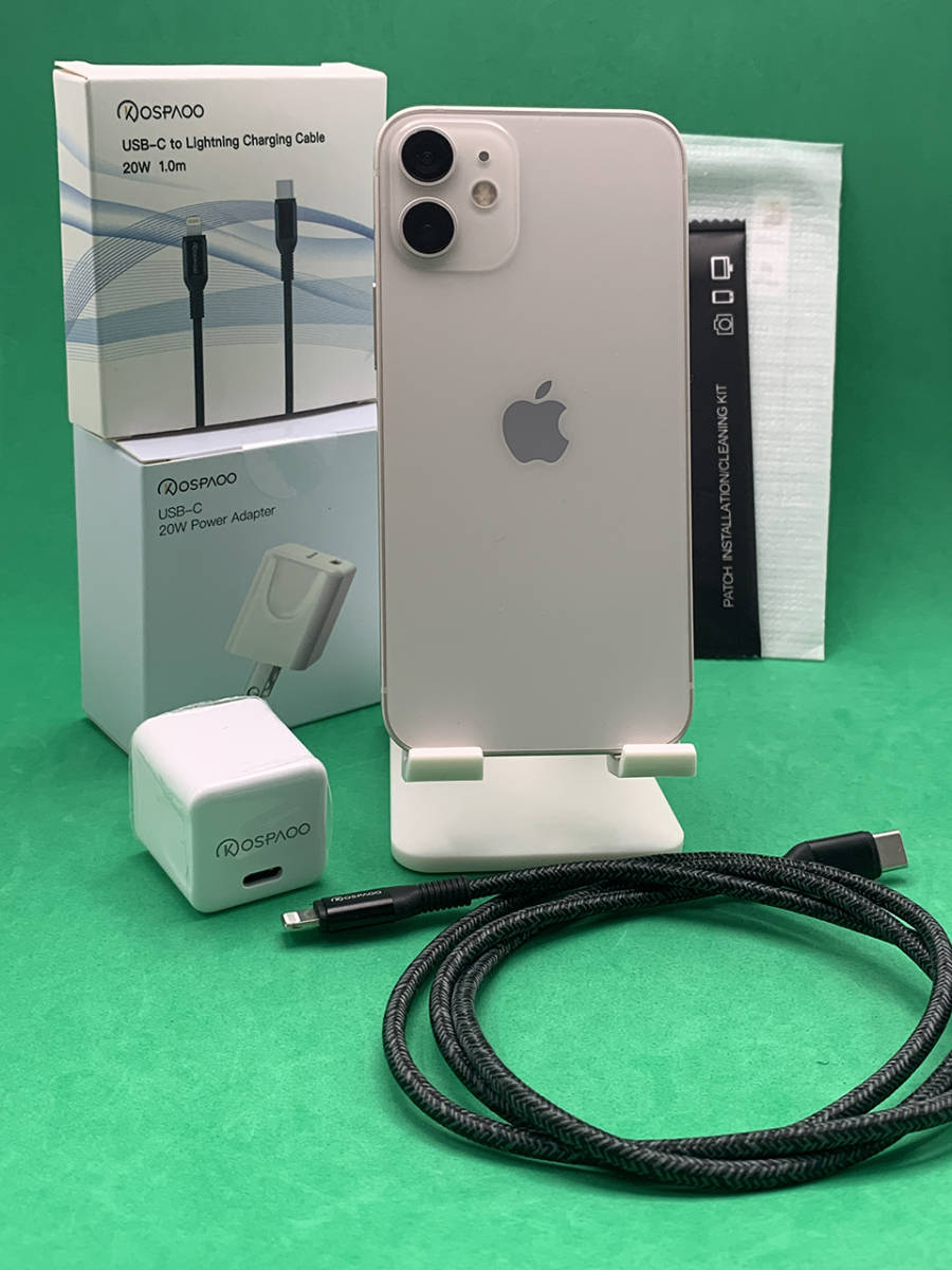 ☆激安 「PDセット付属」美品☆iPhone12 Mini 64GB SIMフリー 格安SIM
