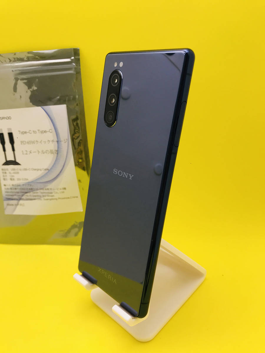 Xperia 5 ブルー 64 GB SIMフリー formel-1.dk
