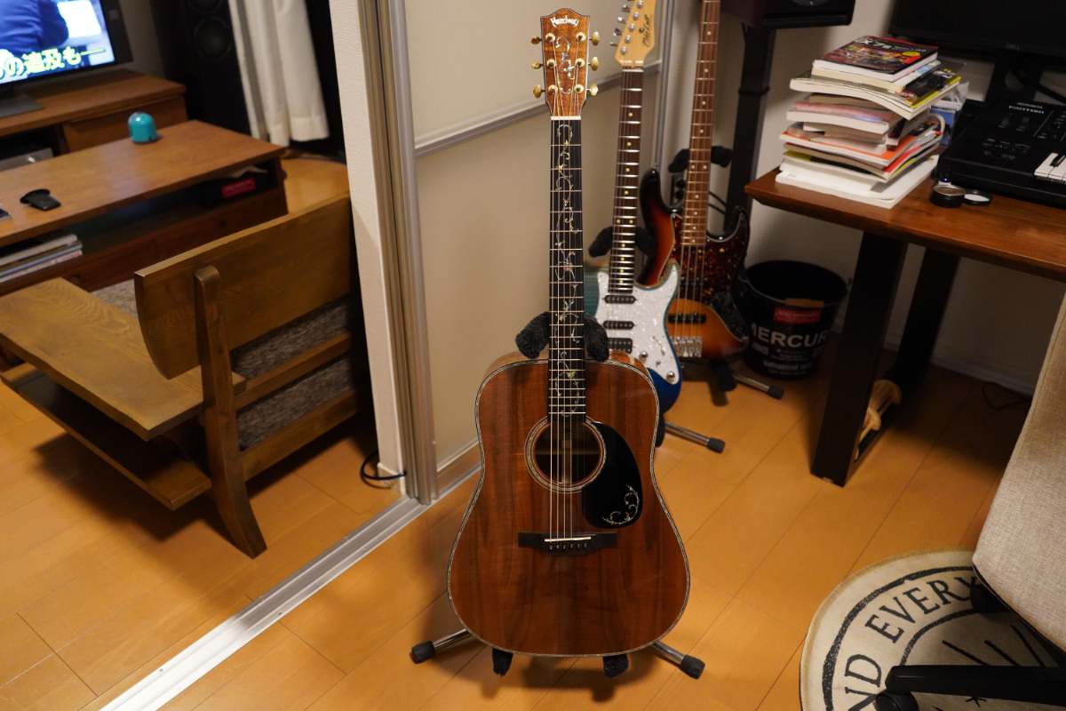 Headway HD-40th KOA 単板 コア ハワイアンコア ヘッドウェイ DX