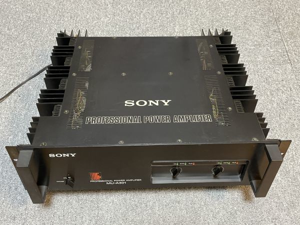 Yahoo!オークション - Sony MU-A301 完動品 業務用パワーアンプ Yahoo!オークション - Sony MU-A301 完動品 業務用パワーアンプ